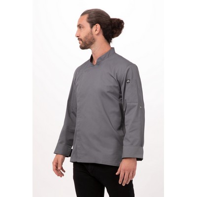 Lansing Chef Jacket- Grey -XL