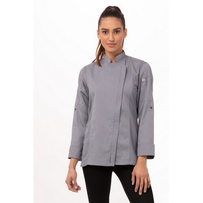 Hartford Chef Jacket- Grey -S