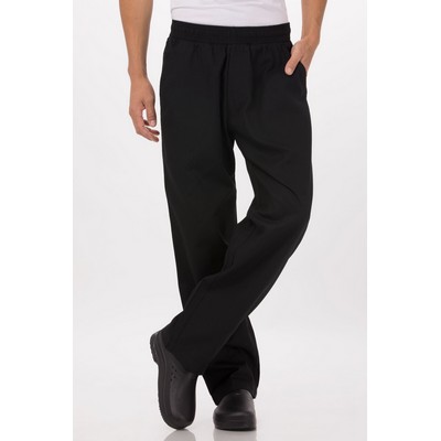 Better Built Baggy Chef Pants- Black -3XL