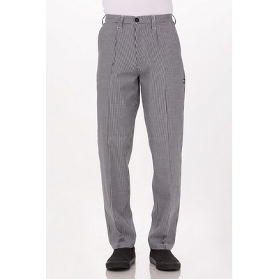 Basic Chef Pants- Small Check 