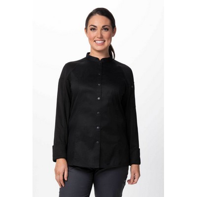 Tulum Chef Jacket- Black -XL