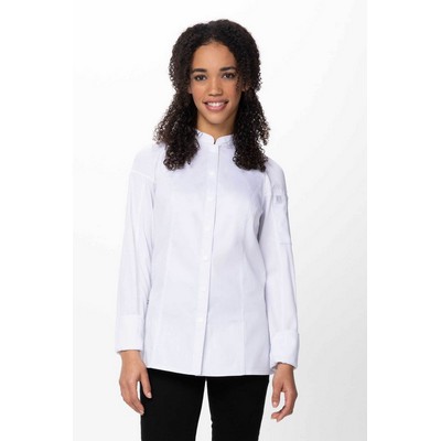 Tulum Chef Jacket- White -XS