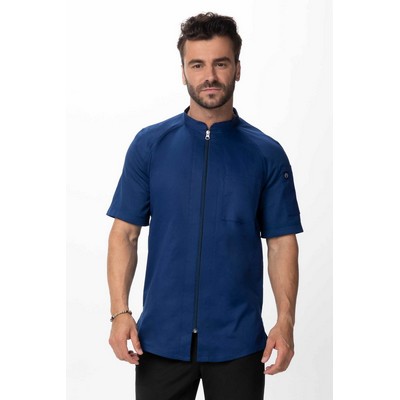 Arcadia Chef Jacket- Blue -L