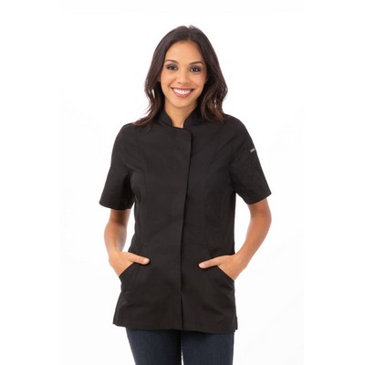 Roxby Chef Jacket- Black -XL