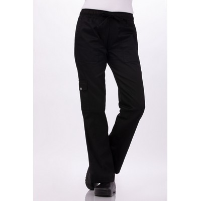 Cargo Chef Pants- Black -M