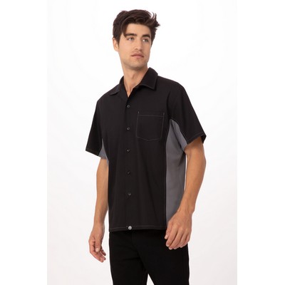 Universal Contrast Shirt- Grey -XS