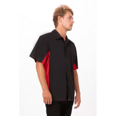 Universal Contrast Shirt- Red -S