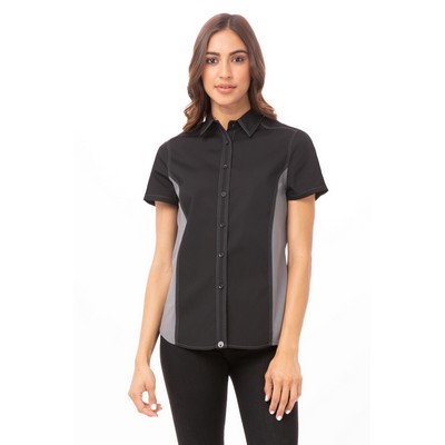 Universal Contrast Shirt- Grey -XS