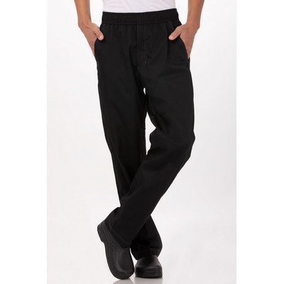 Cool Vent Baggy Chef Pants- Black 