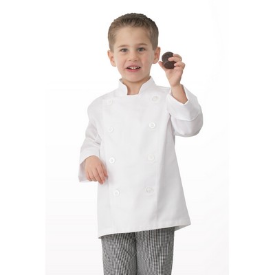 Kids Chef Jacket- White -S