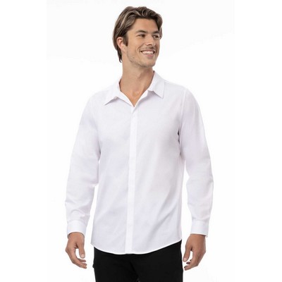 Premium Formal Dress Shirt- White -2XL