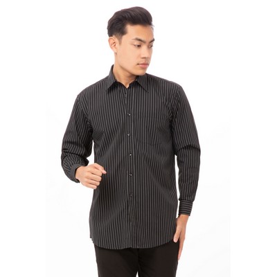 Onyx Dress Shirt- Black -3XL