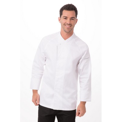 Trieste Premium Cotton Chef Jacket- White 