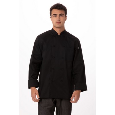Calgary Cool Vent Chef Jacket- Black -4XL