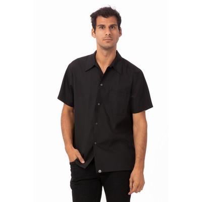 Utility Cook Shirt- Black 
