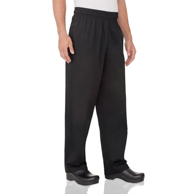 Essential Baggy Chef Pants- Black 