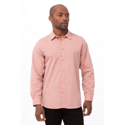 Modern Chambray Dress Shirt- Cinnamon -XL