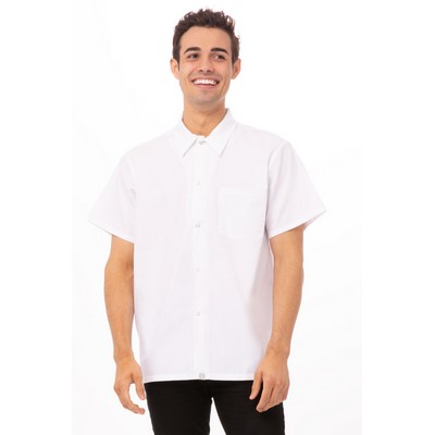 Utility Cook Shirt- White 