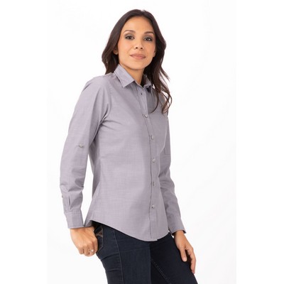 Chambray Shirt- Grey -2XL