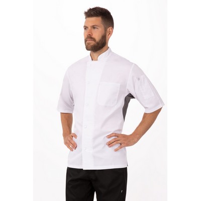 Valais V-Series Chef Jacket- White -L