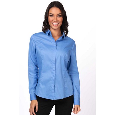 Premium Formal Dress Shirt- French Blue -XL