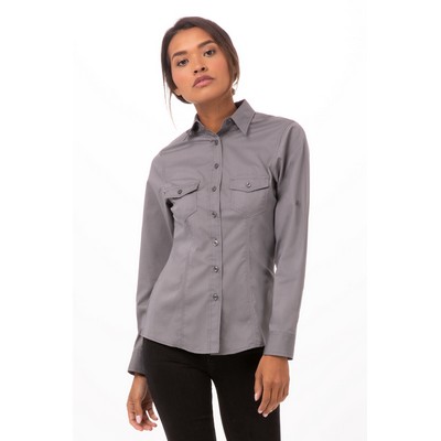 Pilot Shirt- Grey -XL