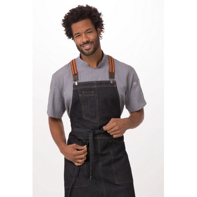 Berkeley Apron Suspenders- Rust Clay 