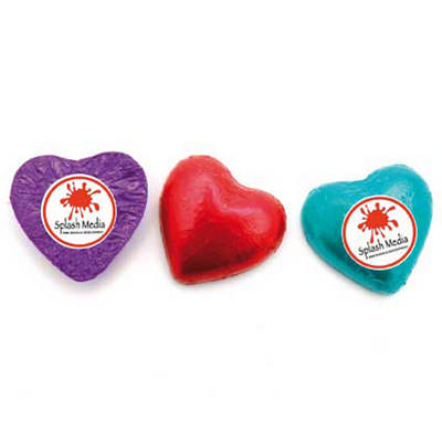 Chocolate Hearts w Sticker