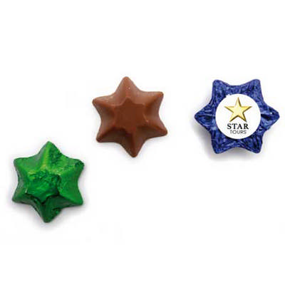 Chocolate Stars w Sticker