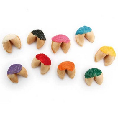 Choc Dipped Fortune Cookies_ with Coloured Sugar