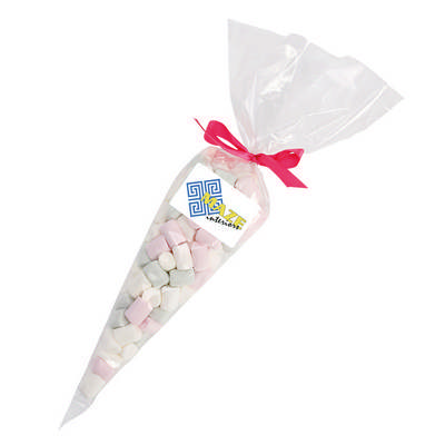 Confectionery Cones with Mini Marshmallows