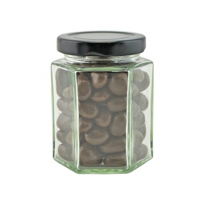 Large Hexagon Jar with Choc Sultanas