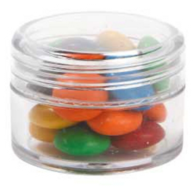 Mini Plastic Jar with M&Ms