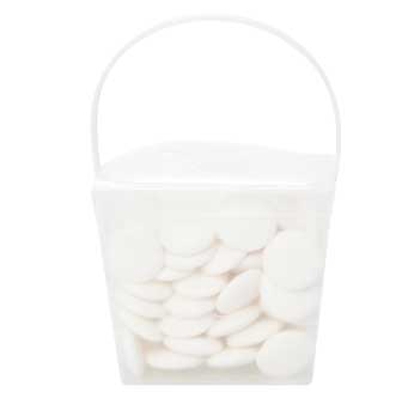 Clear Noodle Box with Flat Mints