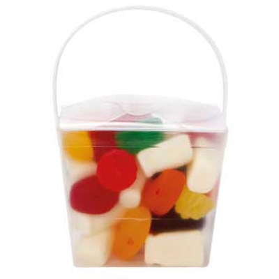 Clear Noodle Box with Mixed Lollies