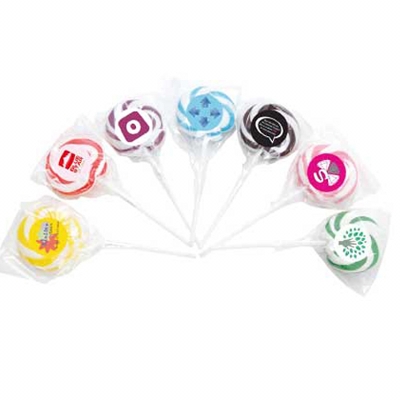 Swirl Lollipop Single Colour _ Small