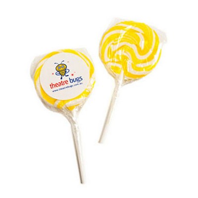 Branded Lollipop with Sticker