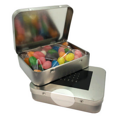 65g Jelly Beans in Branded Tin with Sticker