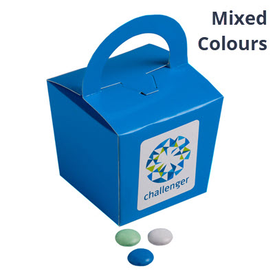 100g Coloured Choc Beans - StickerMixed (CC056C1_CONF)