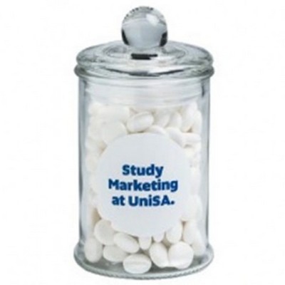 Small Apothecary Jar with Chewy Mints 115g