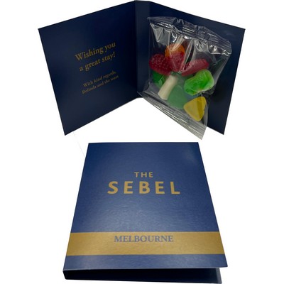 Gift Card with 50g Mixed Lollies Bag 