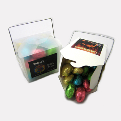 100g Mini Foil Eggs