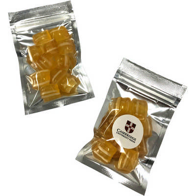 Silver Zip Lock Bag with Eucalyptus Lollies