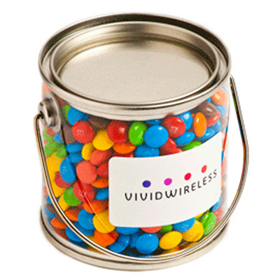 Branded Bucket with Sticker - 170g Skittles