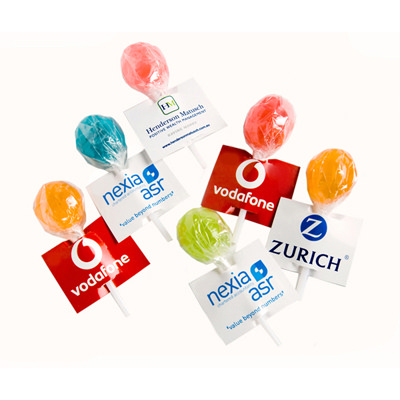 Tag / Corp Colour Lollipops