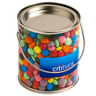 Sticker on bucket