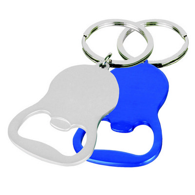 Cheers Round Bottle Opener Key Ring (KRB009_DEX)