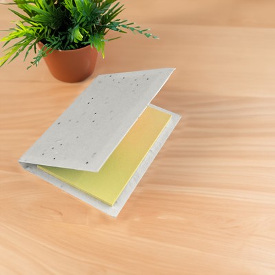 Corn Poppy Seed Sticky Note Pad (MH015_DEX)