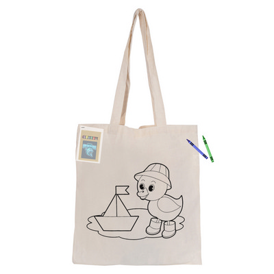Colouring Calico Bag No Gusset (OFFSHORE CE)