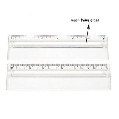 15cm Ruler Magnifying (OFFSHORE CE)